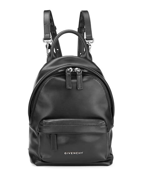 Givenchy Nano Smooth Leather Backpack, Black